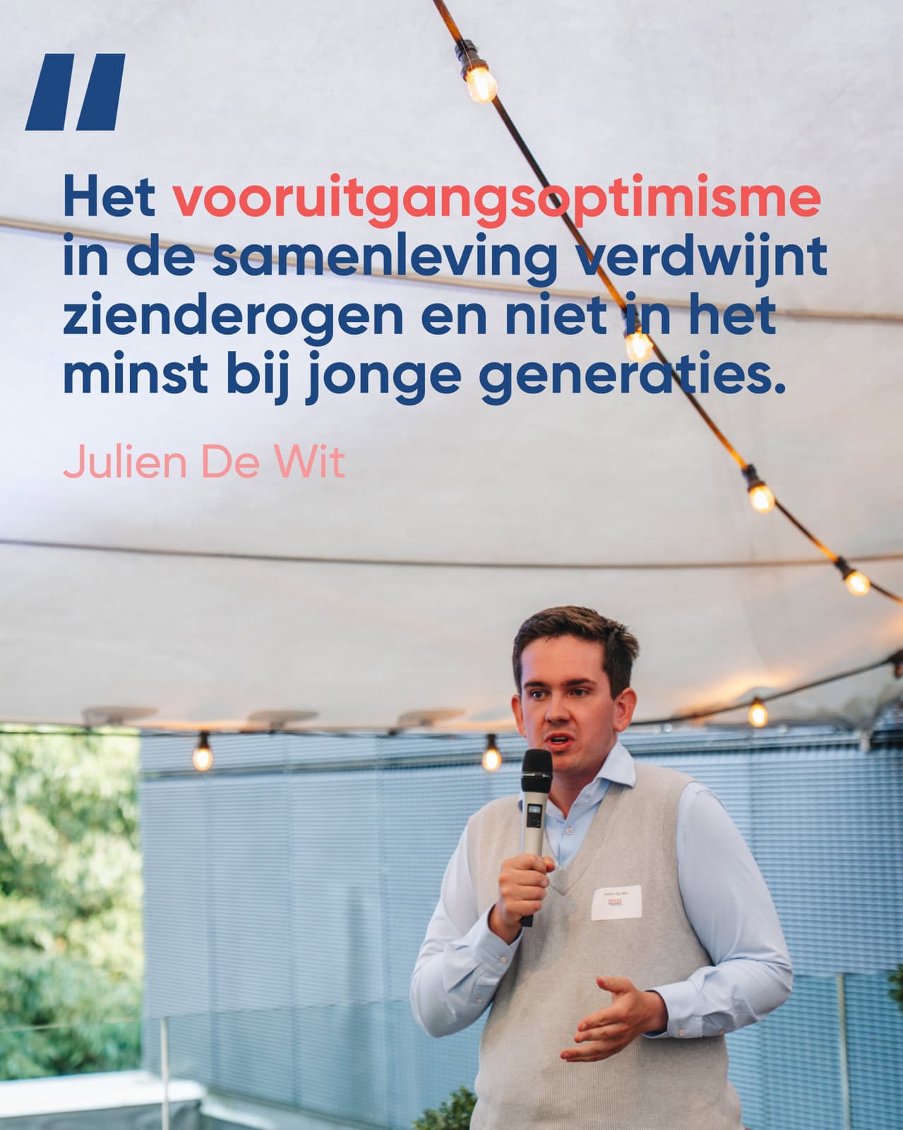WV Julien Vooruitgangsoptimisme